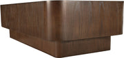 Oakmont Oak Veneer Coffee Table in Brown - 99039Brown-C