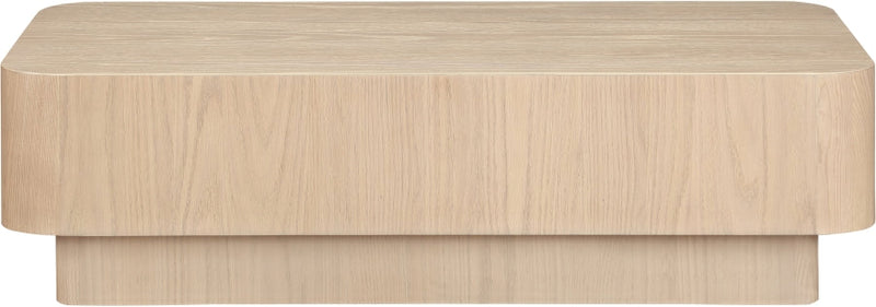 Oakmont Oak Veneer Coffee Table in Natural - 99039Natural-C