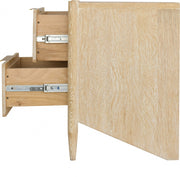 Oakwood Oak Wood Nightstand in White - 860-NS