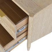 Oakwood Oak Wood Nightstand in White - 860-NS
