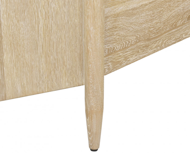 Oakwood Oak Wood Nightstand in White - 860-NS