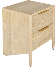 Oakwood Oak Wood Nightstand in White - 860-NS