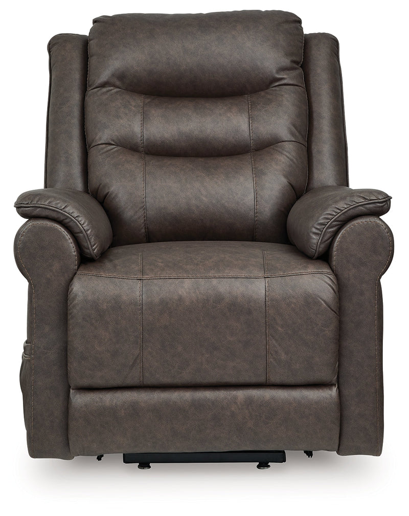 Oatman Umber Power Lift Recliner - 1800412