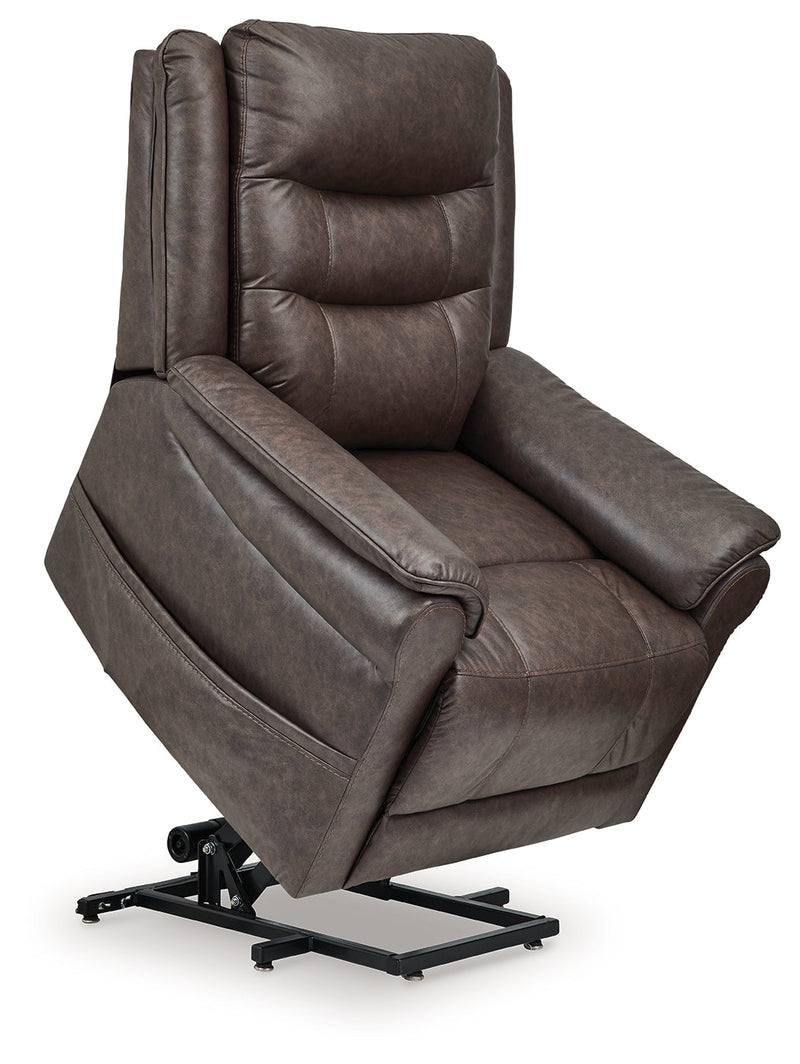 Oatman Umber Power Lift Recliner - 1800412
