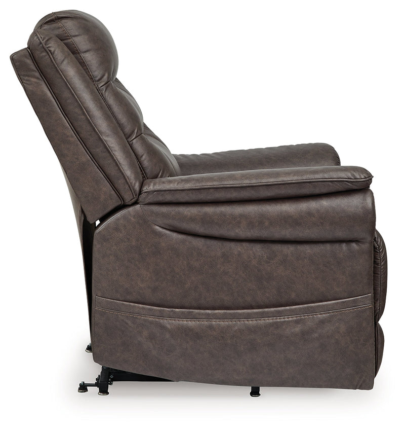 Oatman Umber Power Lift Recliner - 1800412
