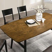 Oberwil Antique Oak/Black Dining Table - CM3548A-T