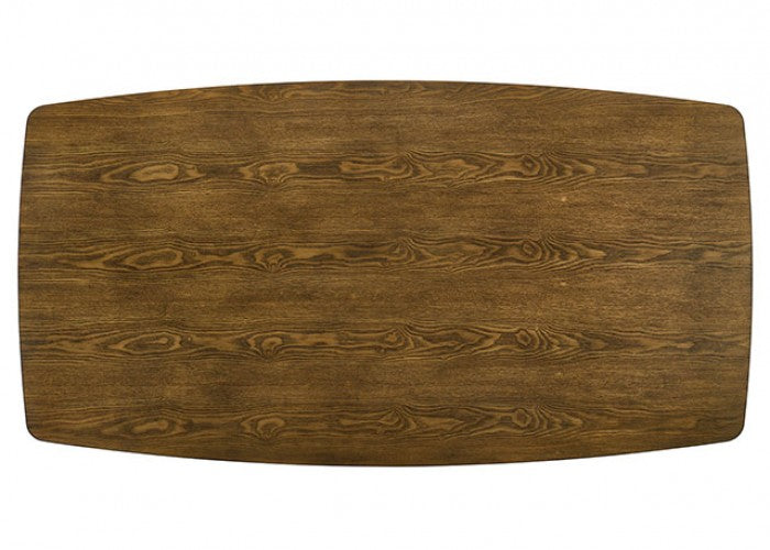 Oberwil Antique Oak/Black Dining Table - CM3548A-T