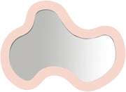 Oblique Iron Frame Mirror in Pink - 440Pink-38M