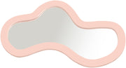Oblique Iron Frame Mirror in Pink - 440Pink-48M