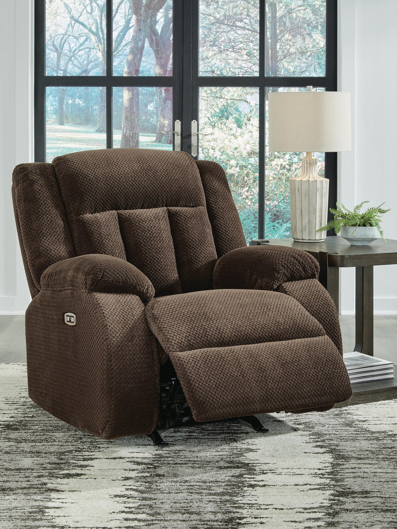 Observation Chocolate Power Recliner - PC2140698
