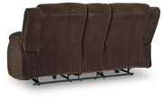 Observation Chocolate Power Reclining Loveseat with Console - PC2140696