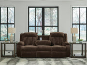 Observation Chocolate Power Reclining Sofa with Drop Down Table - PC2140699
