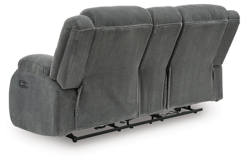 Observation Steel Power Reclining Loveseat with Console - PC2140596