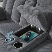 Observation Steel Power Reclining Loveseat with Console - PC2140596