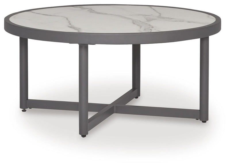 Ocean Beach Gray Outdoor Coffee Table - PCP510-708