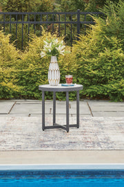 Ocean Beach Gray Outdoor End Table - PCP510-706
