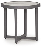 Ocean Beach Gray Outdoor End Table - PCP510-706