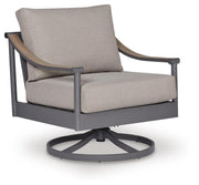 Ocean Beach Outdoor Sofa with 2 Lounge Chairs in Gray - PKG024578