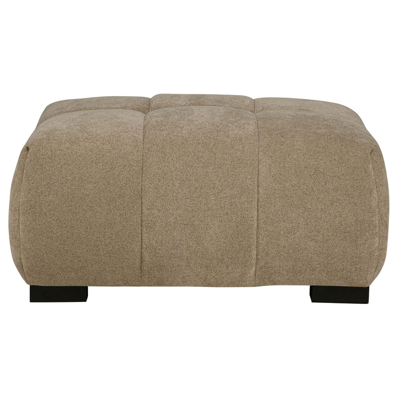 Octavia Upholstered Rectangular Ottoman Camel - 509964