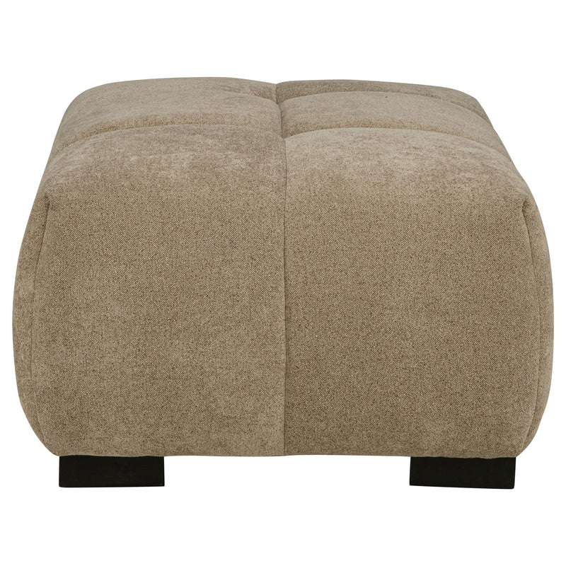 Octavia Upholstered Rectangular Ottoman Camel - 509964