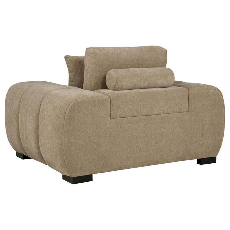 Octavia Upholstered Track Arm Accent Chair Camel - 509963