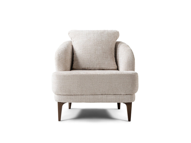 Odessa  3-pieces (Sofa & Loveseat & Chair) Livingroom Set - Gold in Cream - 200-ST-ODE-ISTANBUL01-321