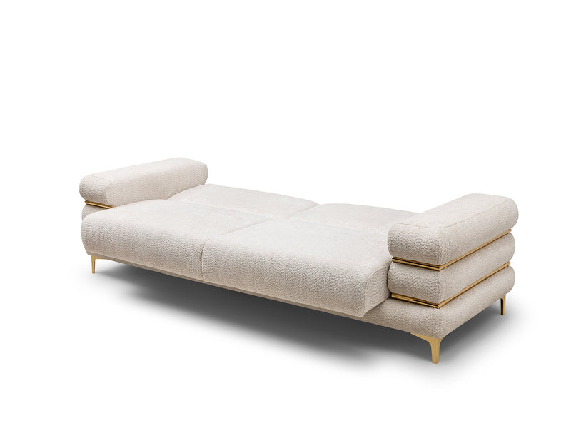 Odessa  3-pieces (Sofa & Loveseat & Chair) Livingroom Set - Gold in Cream - 200-ST-ODE-ISTANBUL01-321