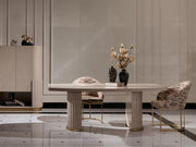 Odessa 6 Person Dining Room Set - Gate FurnitureDining Room Sets