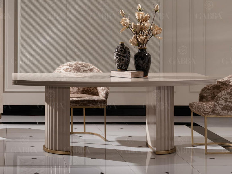 Odessa 82" Wide Dining Table - Gate FurnitureDining Tables