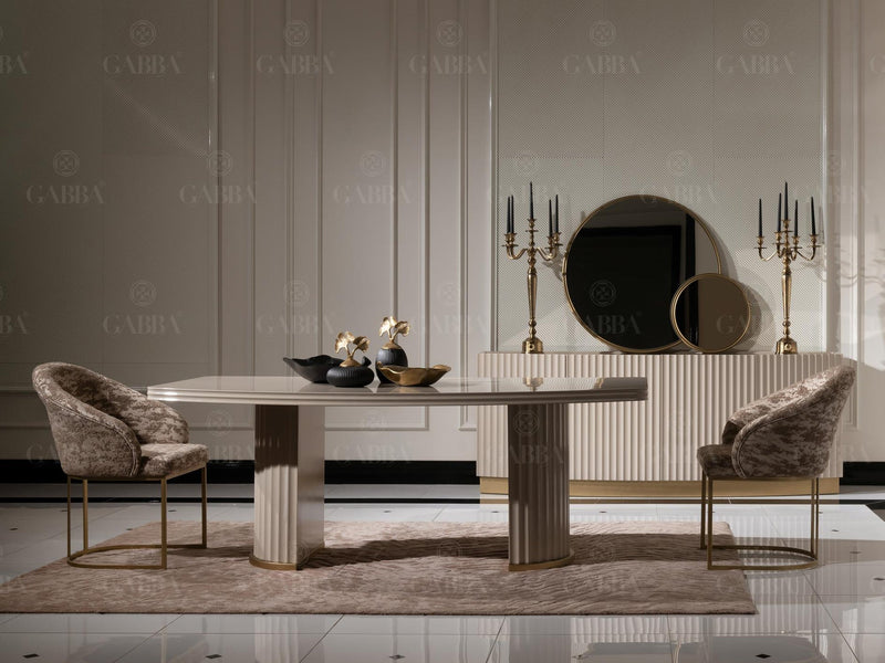 Odessa 82" Wide Dining Table - Gate FurnitureDining Tables