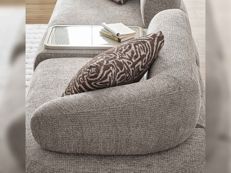 Odessa Al 4-pieces (1 Sofa & 1 Module Sofa & 2 Chair) Livingroom in Cream - 200-ALT-ODE-33M11