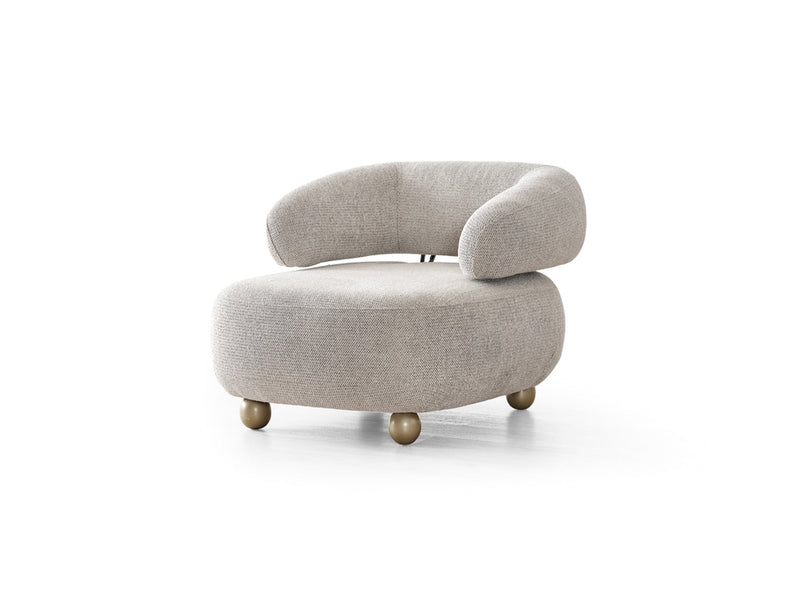 Odessa Al 4-pieces (1 Sofa & 1 Module Sofa & 2 Chair) Livingroom in Cream - 200-ALT-ODE-33M11