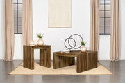 Odilia 2-piece Solid Wood Coffee and End Table Set Auburn - 708418-S2