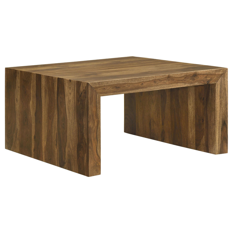 Odilia 2-piece Solid Wood Coffee and End Table Set Auburn - 708418-S2