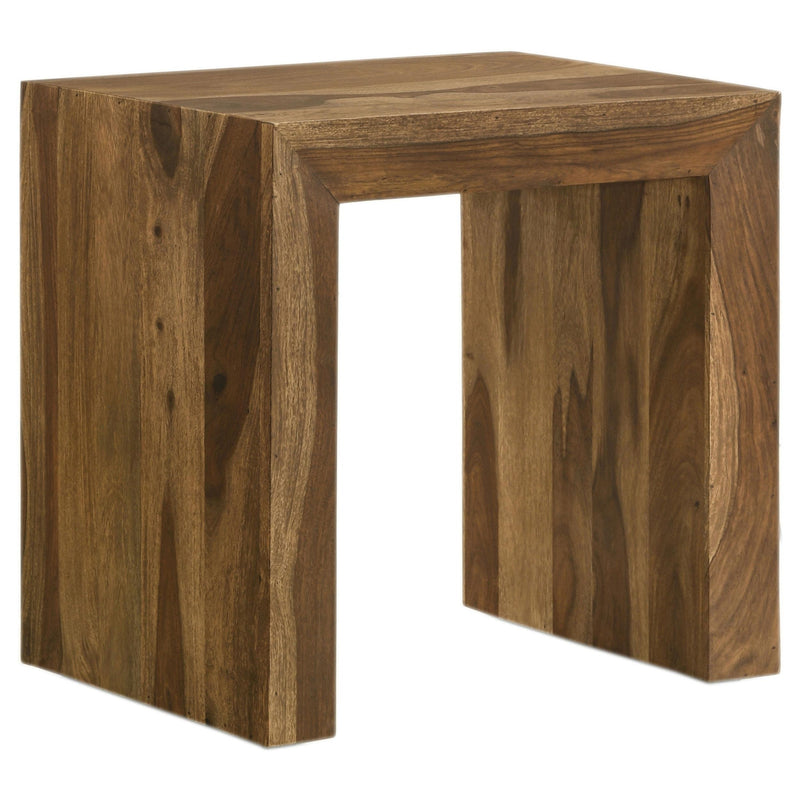 Odilia 3-piece Solid Wood Coffee and End Table Set Auburn - 708418-S3