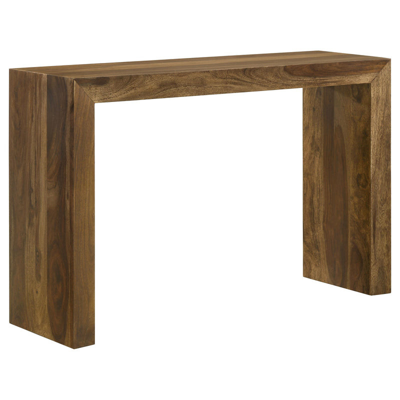 Odilia Rectangular Solid Wood Entryway Console Table Auburn - 708419