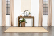 Odilia Rectangular Solid Wood Entryway Console Table Auburn - 708419