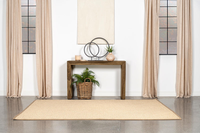 Odilia Rectangular Solid Wood Entryway Console Table Auburn - 708419