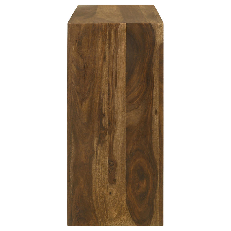 Odilia Rectangular Solid Wood Entryway Console Table Auburn - 708419