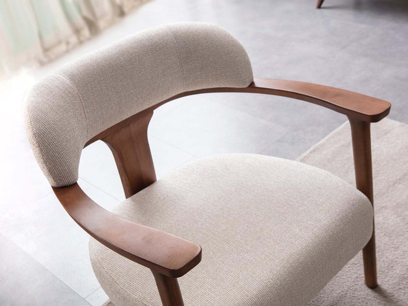 Odin Chair Cream in Cream - 101-ODI-FOX01-B