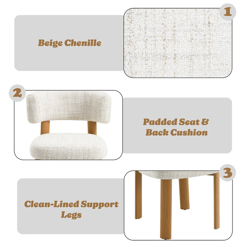 Ogin Side Chair (Set-2) - DN07071