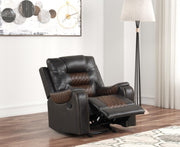 Ohio - Brown Manual Rocker Recliner - L646-R