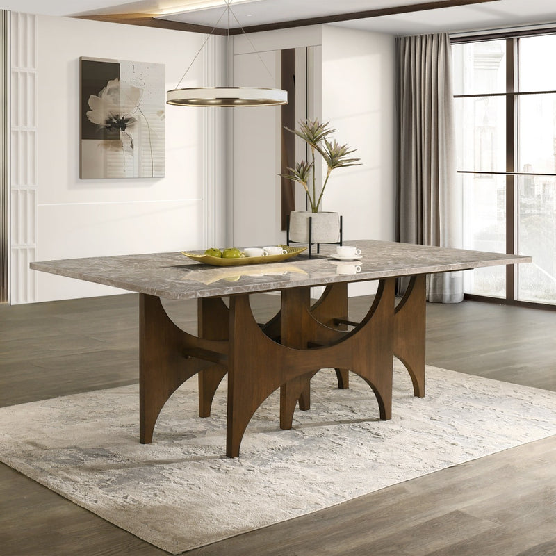 Oleia Dining Table w/Engineered Marble - DN07060