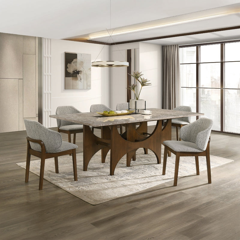 Oleia Dining Table w/Engineered Marble - DN07060