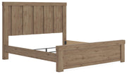 Oliandon King Panel Bed, Dresser and Chest in Light Brown - PKG025182