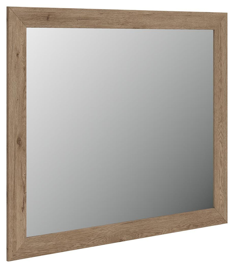 Oliandon Light Brown Bedroom Mirror - PCB2844-36