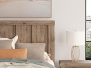 Oliandon Light Brown Queen Panel Bed - PCB2844B2