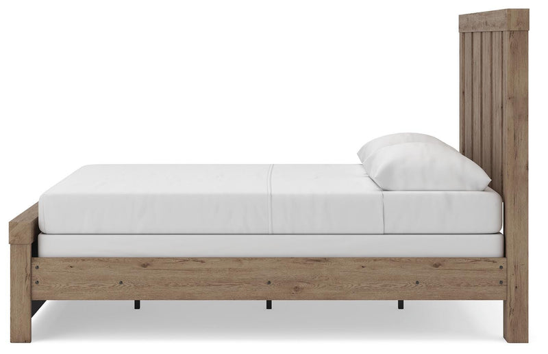 Oliandon Queen Panel Bed, Dresser and Mirror - PCB2844B3