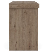 Oliandon Queen Panel Storage Bed, Chest and Nightstand in Light Brown - PKG025174