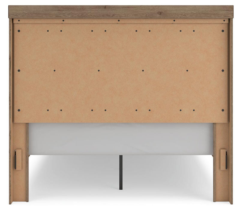 Oliandon Queen Panel Storage Bed, Dresser and Mirror - PCB2844B5